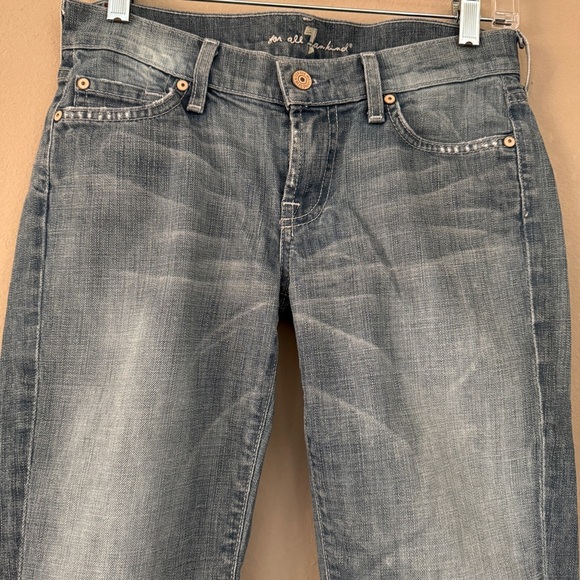 7 for all mankind capri Roxanne jeans size 26 - Picture 2 of 6